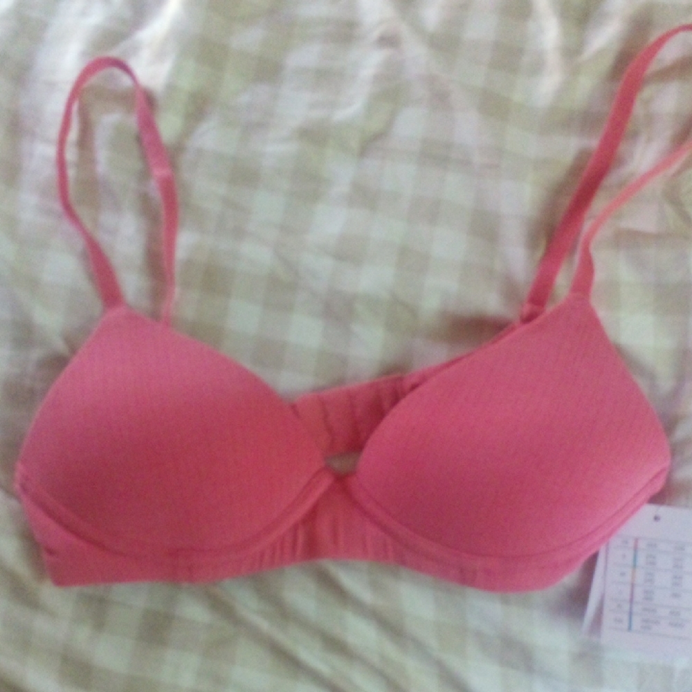 NWT! Auden Coral Bra